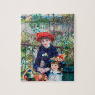 Quebra-cabeça Duas Irmãs (No Terrace) Pierre Auguste Renoir