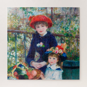 Quebra-cabeça Duas Irmãs (No Terrace) Pierre Auguste Renoir