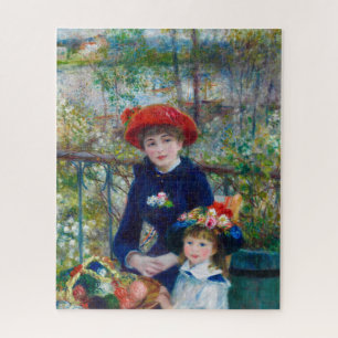 Quebra-cabeça Duas Irmãs, no terraço de Pierre-Augus Renoir