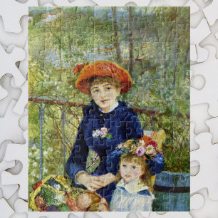 Quebra-cabeça Duas irmãs (no terraço) por Pierre Renoir