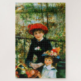 Quebra-cabeça Duas Irmãs no Terraço por Renoir