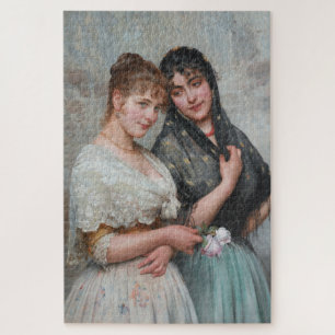 Quebra-cabeça Duas mulheres venezianas (Retrato Italiano)
