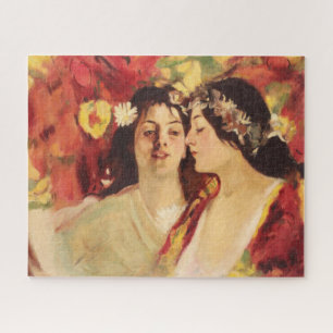 Quebra-cabeça Duas musas de Primavera (por Stefan Luchian)