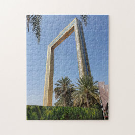Quebra-cabeça Dubai Frame, situado no Parque Zabeel