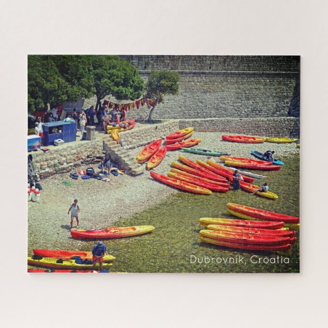 Quebra-cabeça Dubrovnik Croácia West Wall Holiday (Horizontal)