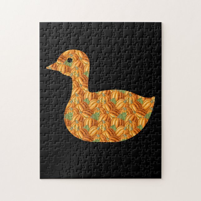 Quebra-cabeça Duck Easy Halloween Figurume Mallard Dipper Fora (Vertical)
