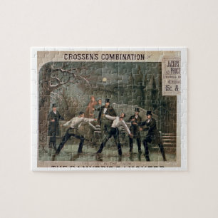 Quebra-cabeça "Duela na neve", o poster para 'o Daugh do