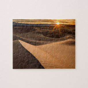 Quebra-cabeça Dunas de Areia Dourada, Vale da Morte, CA