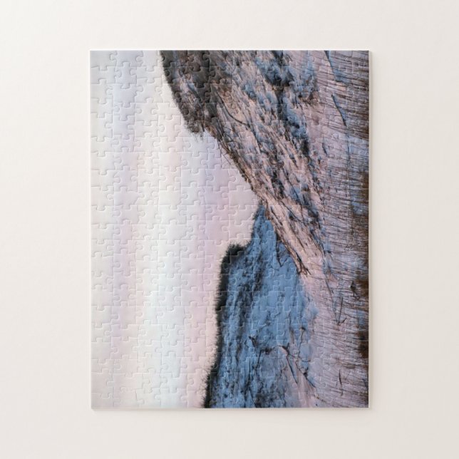 Quebra-cabeça Dunas de areia em Dusk em um (Vertical)