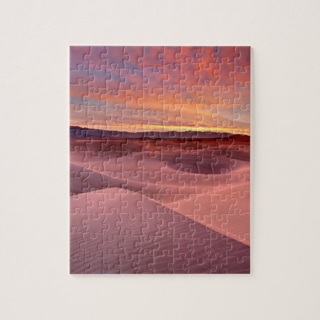 Quebra-cabeça Dunas de areia rosa, Vale da Morte, CA (Vertical)