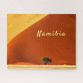 Quebra-cabeça Dunas vermelhas da Namíbia da foto de Sossusvlei c