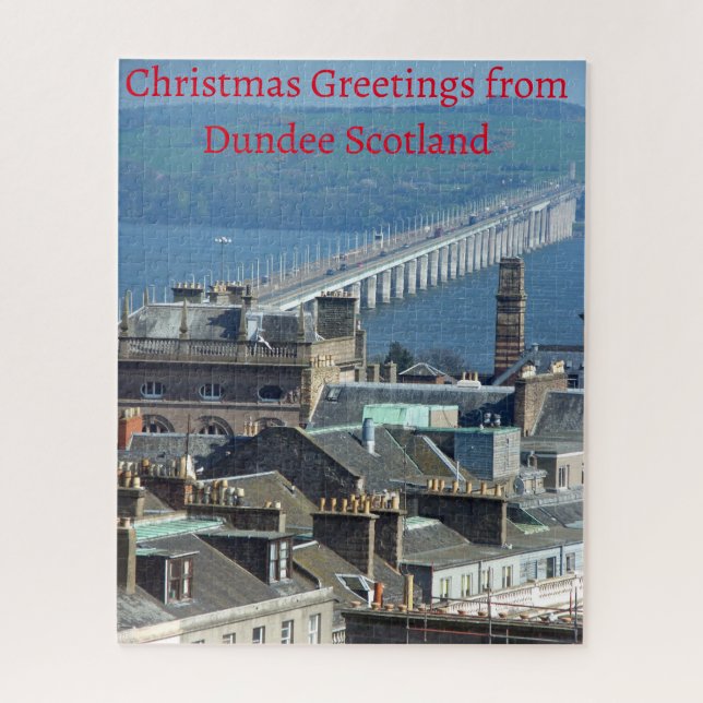 Quebra-cabeça Dundee Escócia (Vertical)