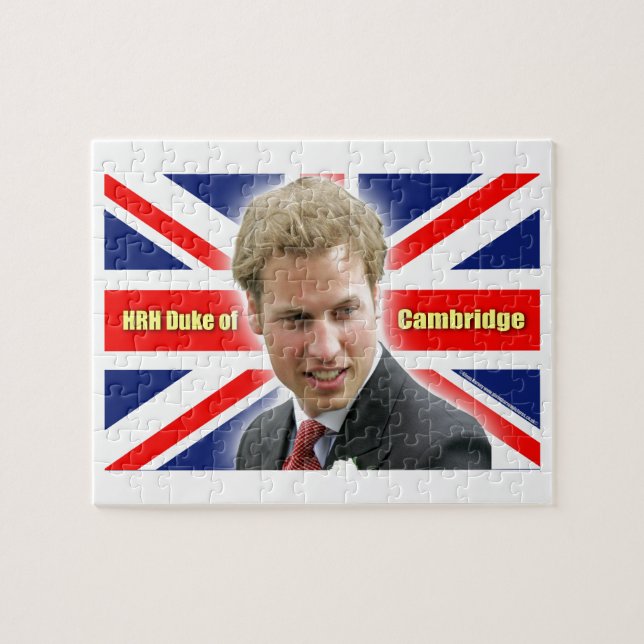 Quebra-cabeça Duque HRH de Cambridge - Incrível! (Horizontal)
