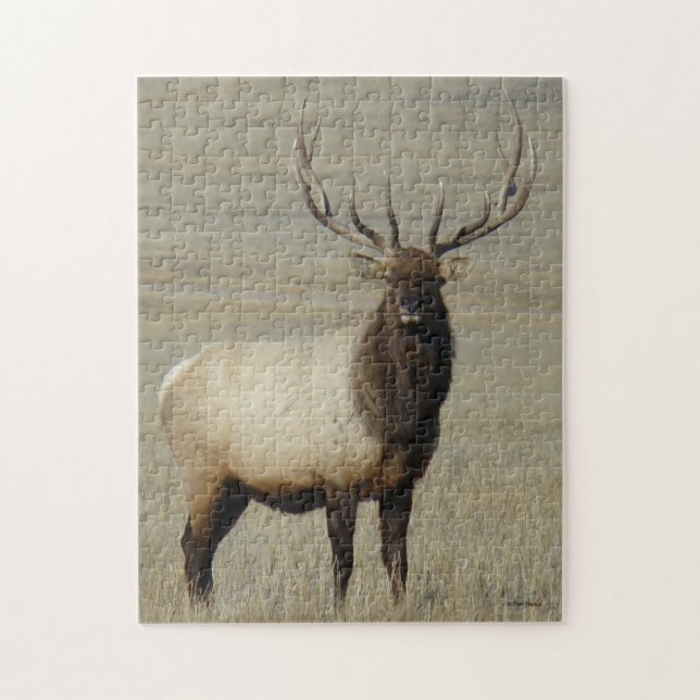 Quebra-cabeça E46 Bull Elk Big Bull (Vertical)