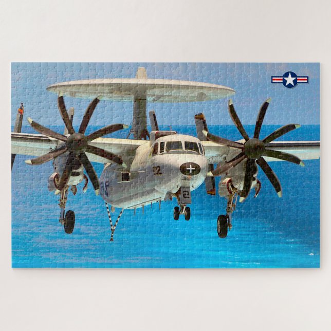 Quebra-cabeça E-2C HAWKEYE (20x30 polegadas) (Horizontal)