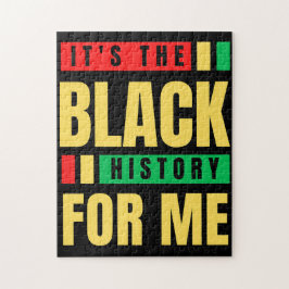Quebra-cabeça É a história negra para mim Melanin Sista Bruh