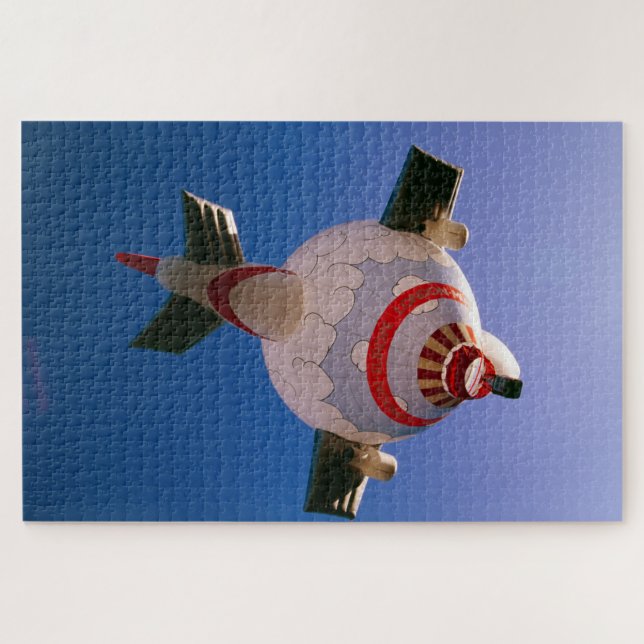 Quebra-cabeça É um avião? É um balão de ar quente? (Horizontal)