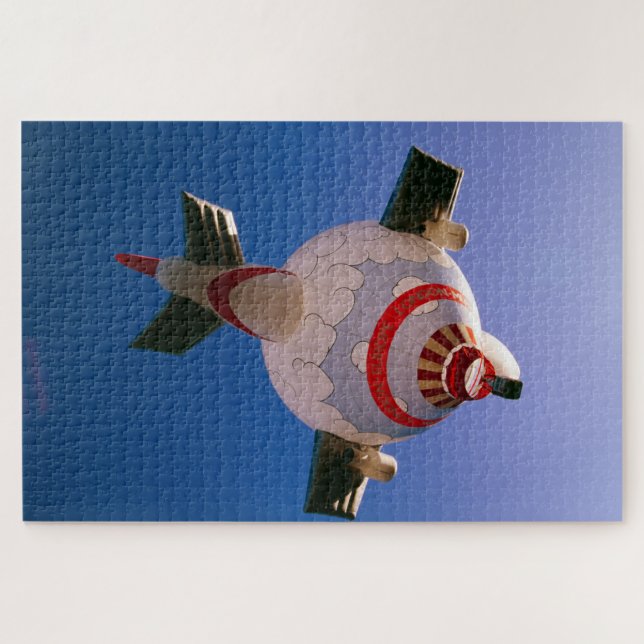 Quebra-cabeça É um avião? É um balão de ar quente? (Horizontal)