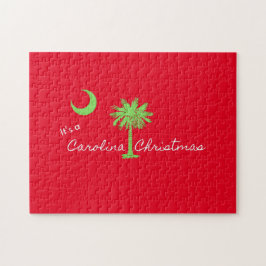 Quebra-cabeça É um Natal Carolina Feriado na Carolina do Sul