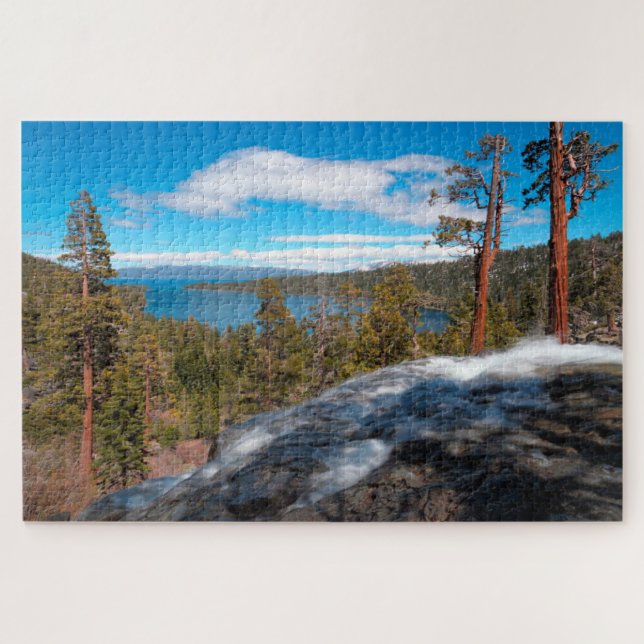 Quebra-cabeça Eagle Creek Falls, South Lake Tahoe (Horizontal)