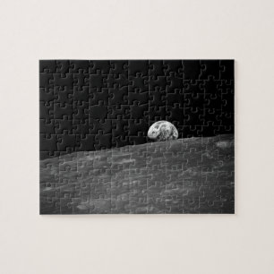 Quebra-cabeça Earthrise da missão da lua de Apollo 8
