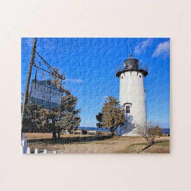 Quebra-cabeça East Chop Lighthouse, Massachusetts Jigsee Quebra- (Horizontal)