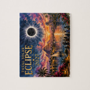 Quebra-cabeça Eclipse Total Solar 2027 Egito