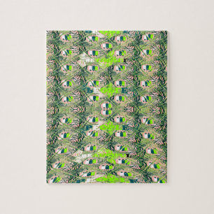 Quebra-cabeça Eco Africa Motif - Arte Africana Inspirada na Natu