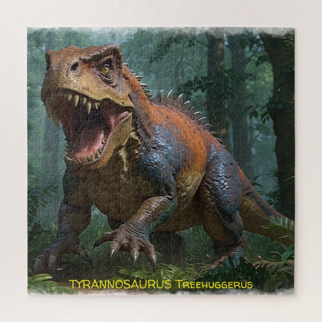 Quebra-cabeça Ecologia Diária Tyrannosaurus (Vertical)