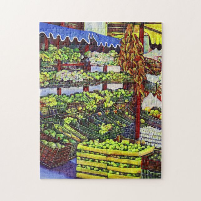 Quebra-cabeça Eddie's Market, Hungria (Vertical)