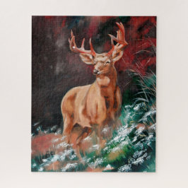 Quebra-cabeça Edelhert Puzzel