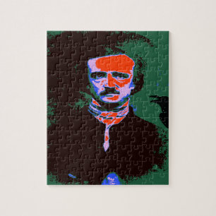 Quebra-cabeça Edgar Allan Poe Pop Art