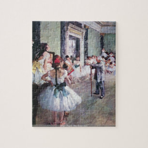 Quebra-cabeça Edgar Degas - a classe de dança
