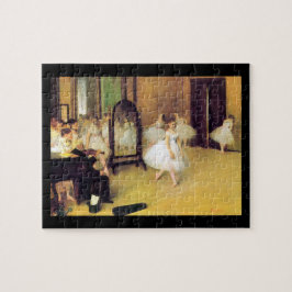 Quebra-cabeça Edgar Degas | a classe de dança