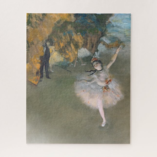 Quebra-cabeça Edgar Degas | A estrela ou o dançarino do Palco (Vertical)