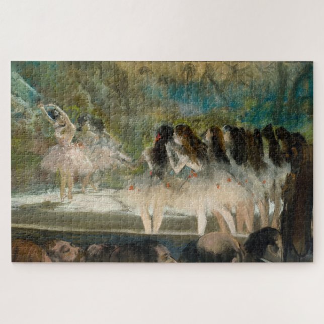 Quebra-cabeça Edgar Degas - Balé na Ópera de Paris (Horizontal)