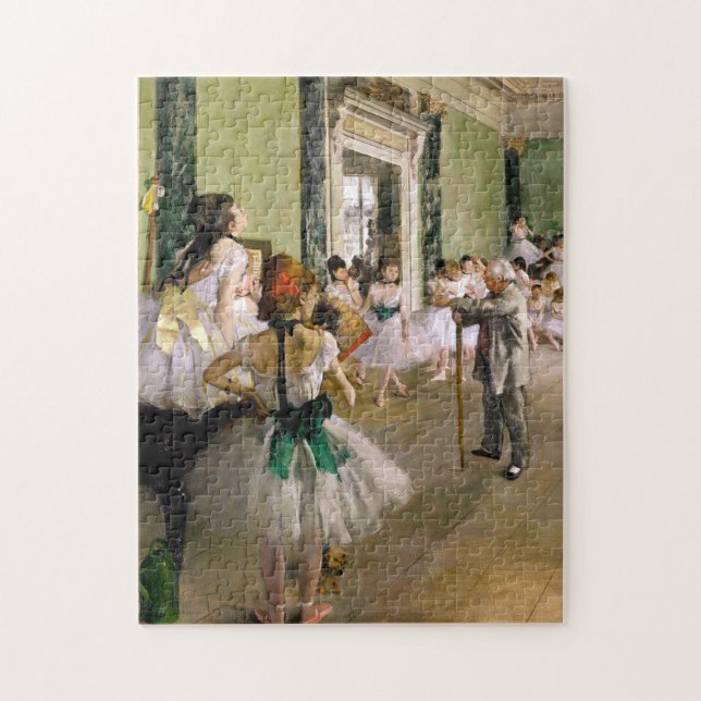 Quebra-cabeça Edgar Degas Classe de Dança (Vertical)