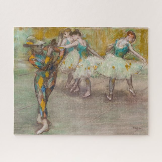 Quebra-cabeça Edgar Degas - Dança do Arlequim (Horizontal)