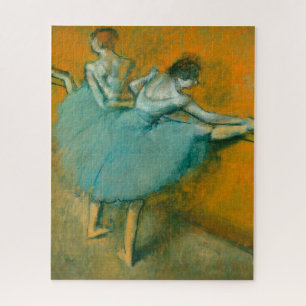Quebra-cabeça Edgar Degas Dançarinas na Barra pintura obra de ar