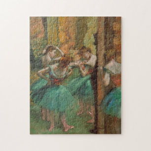 Quebra-cabeça Edgar Degas Dancers Pink e Green