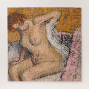 Quebra-cabeça Edgar Degas - Depois do Banho