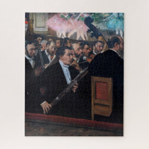 Quebra-cabeça Edgar Degas - Orquestra na Ópera