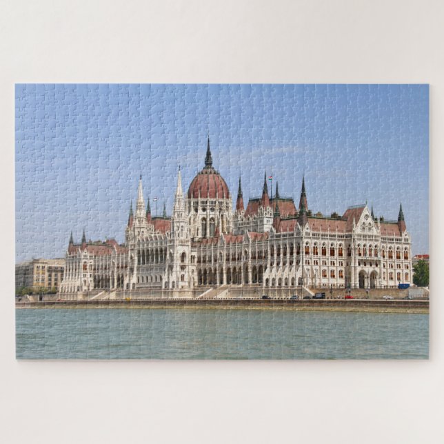 Quebra-cabeça edifício do Parlamento húngaro, Budapeste (Horizontal)