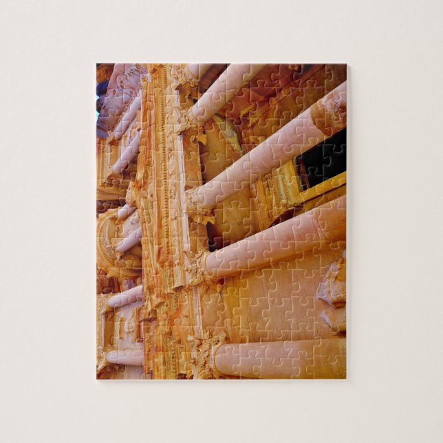 Quebra-cabeça Edifício do Tesouro de Petra (Vertical)