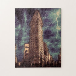 Quebra-cabeça Edifício Flatiron de Nova York.