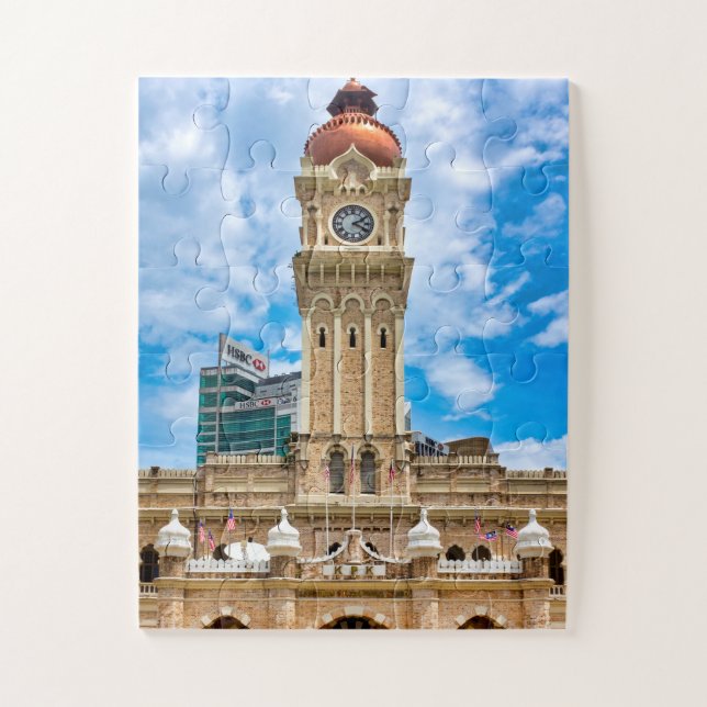 Quebra-cabeça Edifício Sultan Abdul Samad (Vertical)