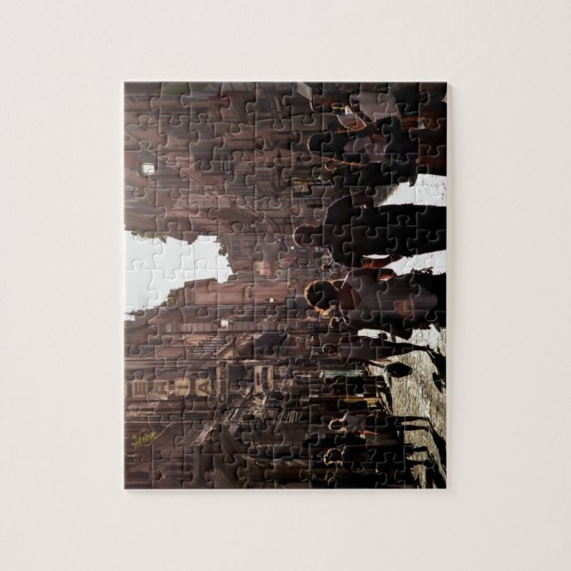 Quebra-cabeça Edifícios de Nápoles (Vertical)