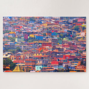 Quebra-cabeça edifícios valparaiso