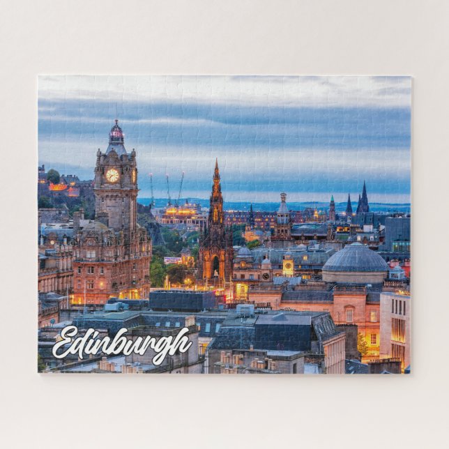 Quebra-cabeça Edimburgo, Escócia, Reino Unido (Horizontal)