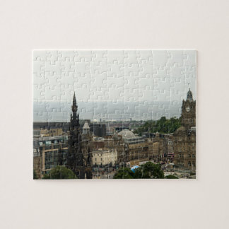 Quebra-cabeça Edinburgh Skyline 001